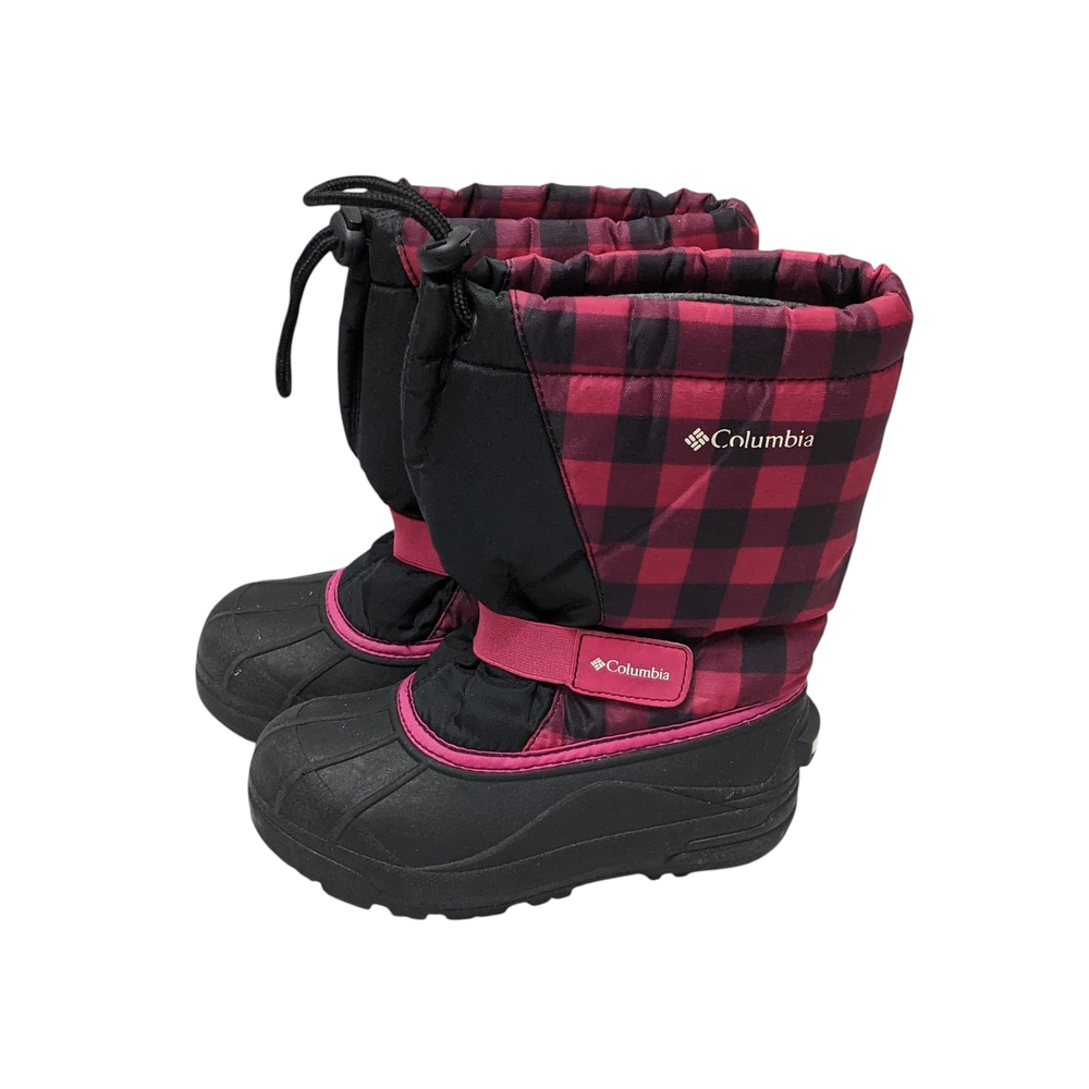 Columbia Girls Insulated Snow Boots Size 1